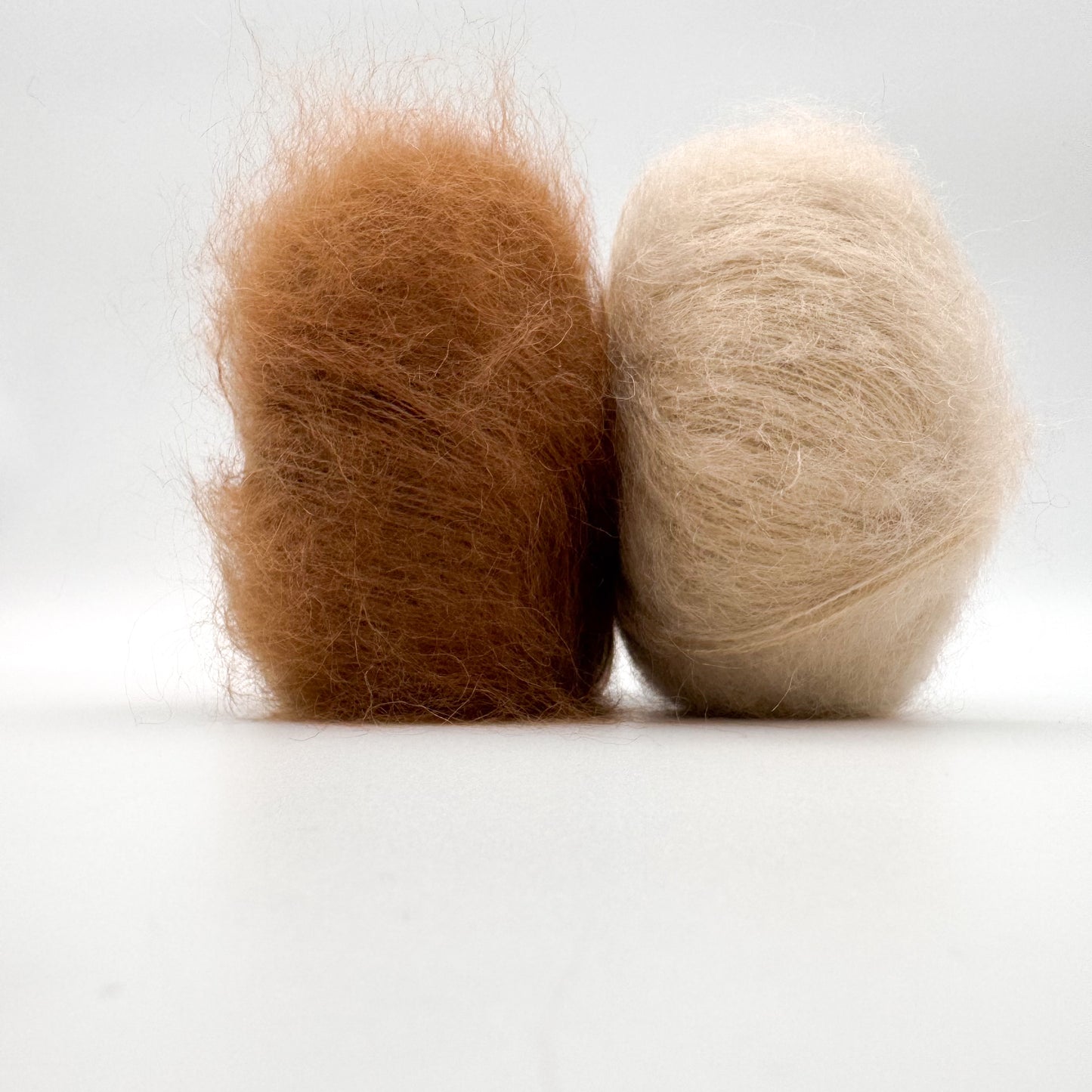 Fil Mohair Sport coloris Caramel – mohair superkid et soie de A Knitters World