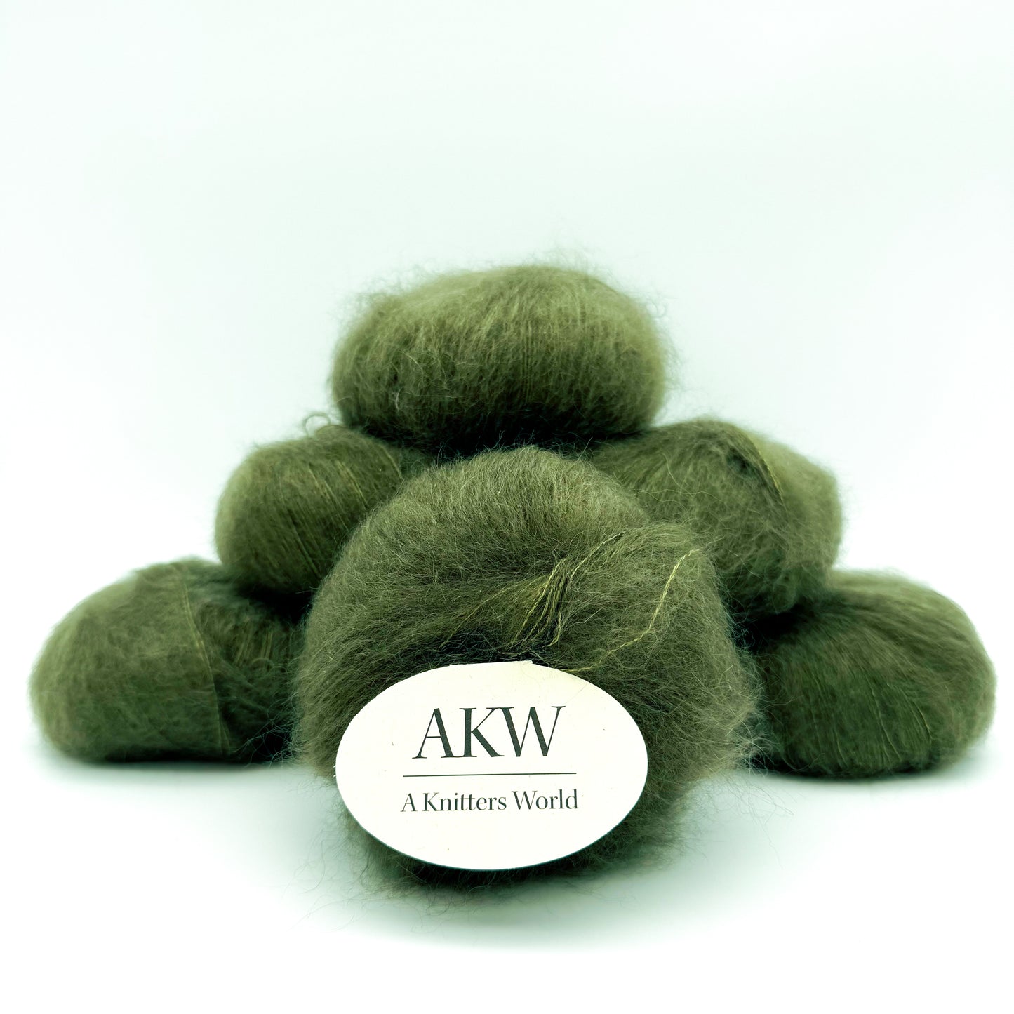 Mohair Sport - Vert mousse