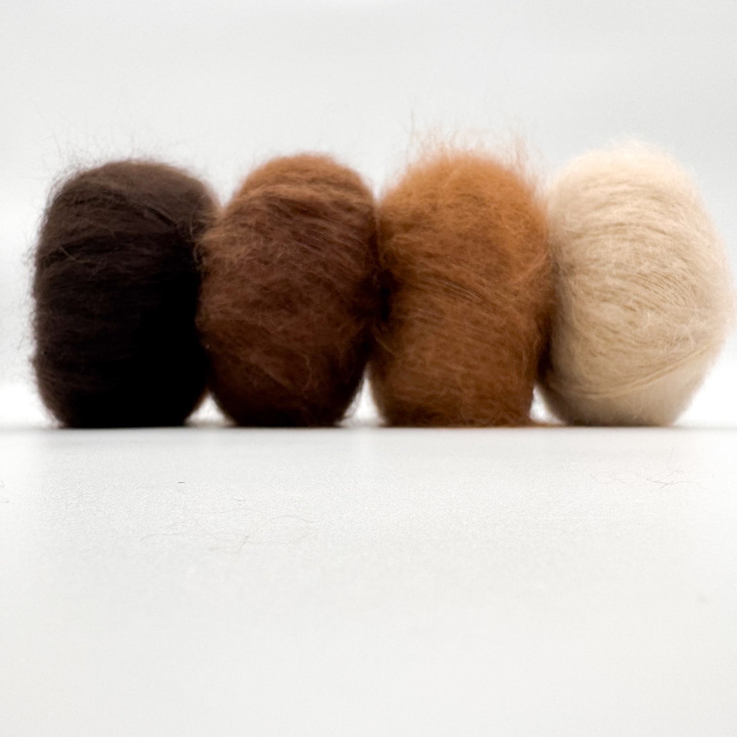 Fil Mohair Sport coloris Caramel – mohair superkid et soie de A Knitters World