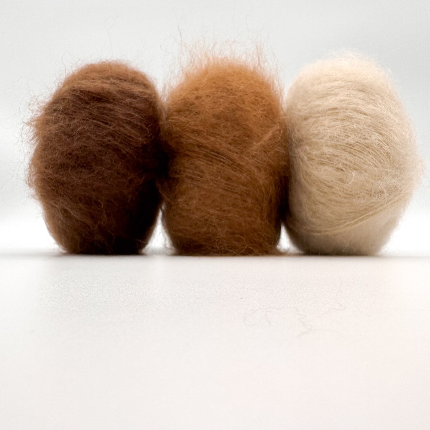 Fil Mohair Sport coloris Caramel – mohair superkid et soie de A Knitters World