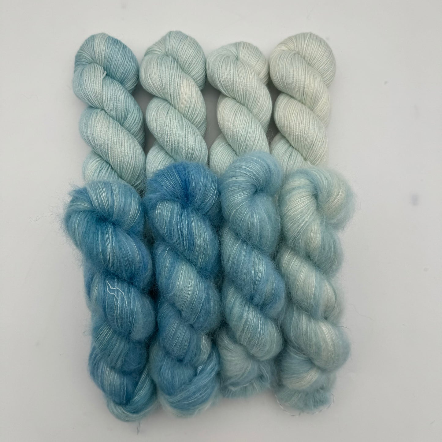 Merino/ Mohair Fade - Pool - A Knitters World