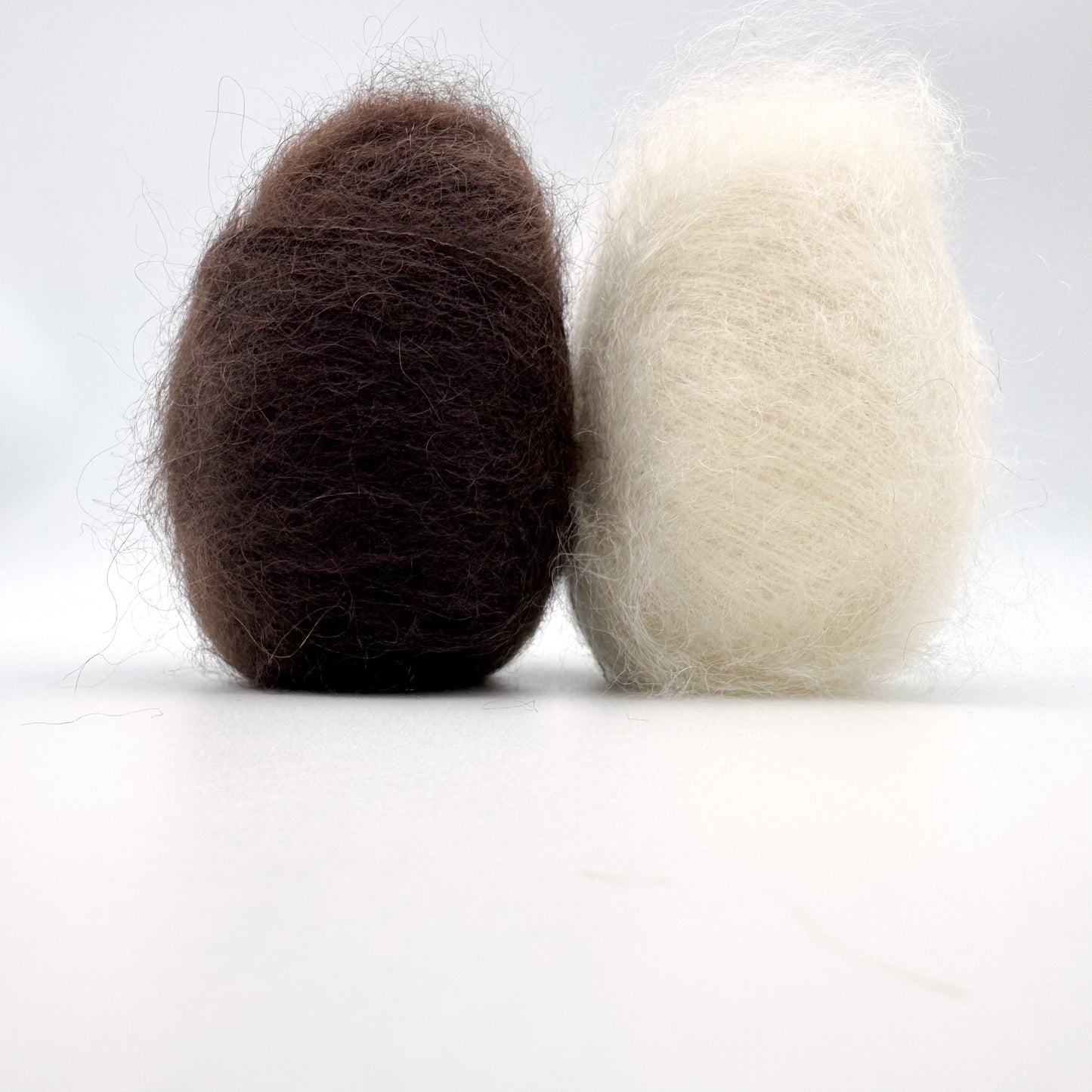 Mohair Sport garn i farven Chocolate – Superkid Mohair og silke fra A Knitters World